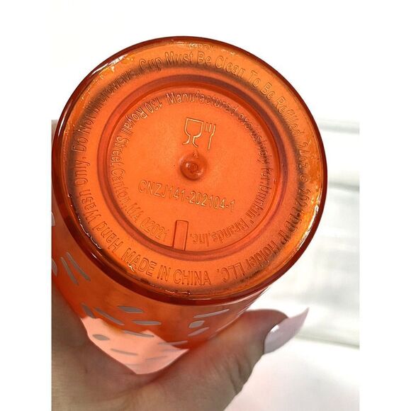 Dunkin Donuts Halloween Travel Mug Cup Hocus Pocus Tumbler 24oz Glow In Dark - Picture 10 of 13